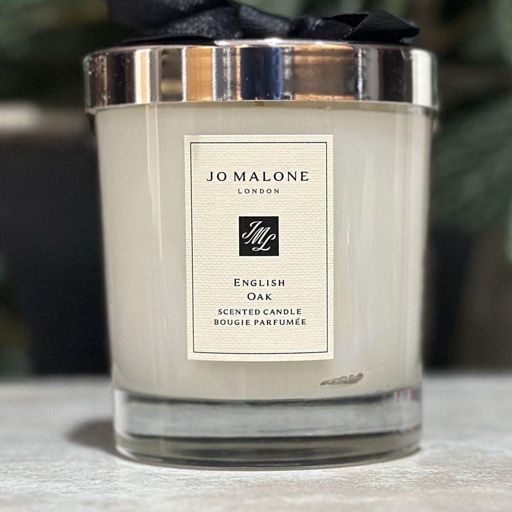 Jo Malone London Bougie 200g Candle W/Bow  English Oak